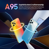 Blackview A95 Smartphone Helio P70 Octa Core Android 11 telefon komórkowy 8GB + 128GB 6.528 "HD + wyświetlacz 20MP kamera 4380mAh telefon komórkowy 2